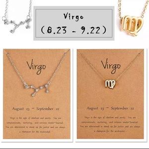 ✨4/$25✨ Virgo Zodiac Star Constellation Necklace